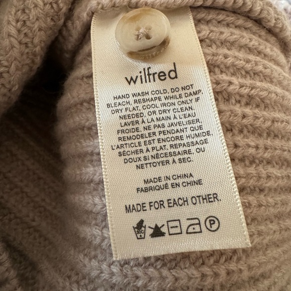 Aritzia Wilfred Nextdoor button up wool cardigan - Picture 6 of 7